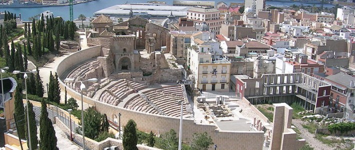 Den romerska teatern i Cartagena